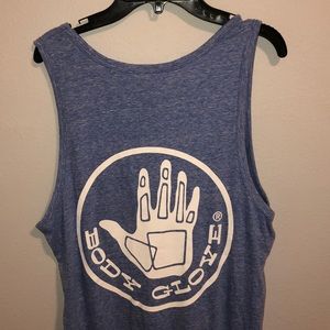 Blue tank top